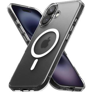 Ringke Fusion [Olie- og smudsafvisende] Kompatibel med iPhone 16 Plus-cover og kompatibel med MagSafe UV-coating til ridse- og misfarvningsbestan