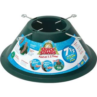 Quick Stands 7.5 Poly Tree Stand - Fast Setup - Håller 7,5 'Träd med 4 """" Trunk - Håller 1,5 liter
