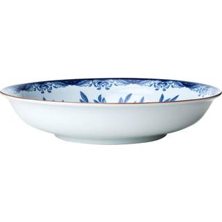 Rörstrand Ostindia Floris Dyb Tallerken 22 Cm - Dybe tallerkner Porcelæn Blå - 1019771