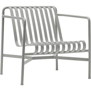 HAY havestol - Palissade lounge Stol - Lav model - Lysegrå - Sky Grey
