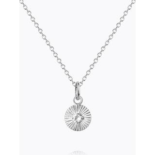 Mini Odessa halskæde crystal rhodium