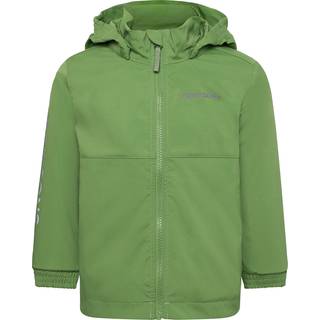 Didriksons Kid's Hallon Jacket Softshelljakke Børn størrelse 120 farve grøn
