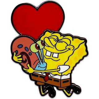 SpongeBob SquarePants Bobble Pin Badge Spongebob Heart 5 cm