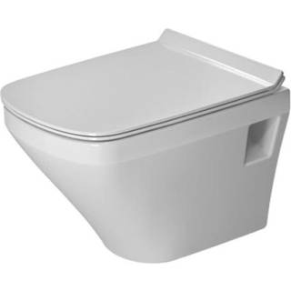 Duravit DuraStyle compact vægtoilet 48x37cm, lukket skyllerand og WonderGliss, bolteafstand 18cm