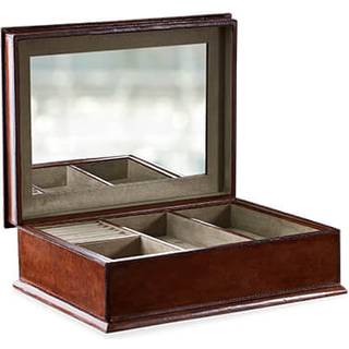 Kensington smykkeskrin læder