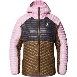 L.I.M Mimic Hood Women Fresh Pink/Teak Brown