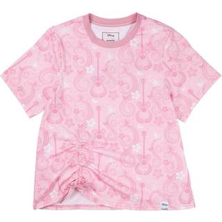 Disney by Loungefly Tee T-Shirt Unisex Hannah Montana Shirred Hem Size S