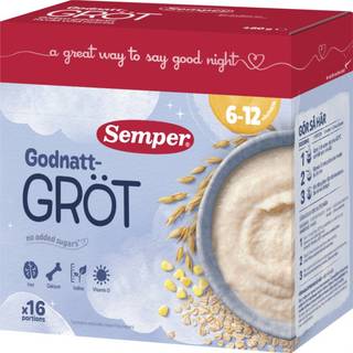Semper Godnatgrød Natural 6M (480 g)