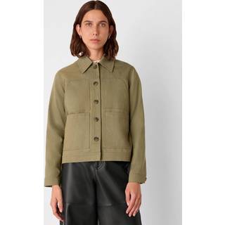 Whistles Whistles Green Whistles Green Mia Pocket Detail Jacket