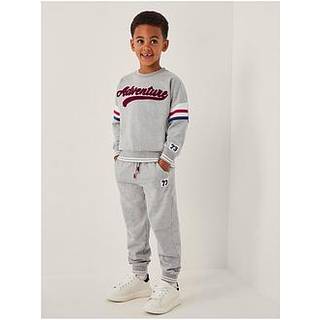 Monsoon Monsoon Grey Adventure Sweatshirt & Joggers Set
