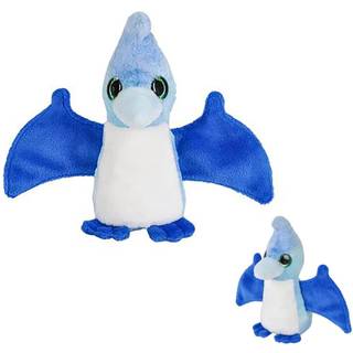 The Dreidel Company Plys Pteranodon Mighty Mights 3,5"""" Plys udstoppet Superbldt og nuttet dyrelegetj Klassevrelsesdekorationer Drenge og pige
