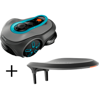 Sileno free robot plæneklipper 600m2 med garage (2439814 & 2439820)