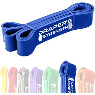 Draper's Strength Heavy Duty Resistance Stretch Loop Bands til styrkelft trning og Assisted Pull Ups 06. Bl