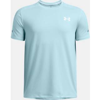Under Armour Tech™ Utility Boys' Short Sleeve Stream / Harbor Blue / White YXS (122 - 127 cm)