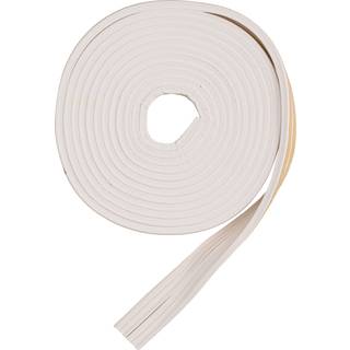 Selvklæbende tætningssliste, E-form, hvid, 6 m