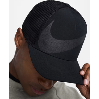 Nike Rise-truckerkasket til børn - sort - L/XL