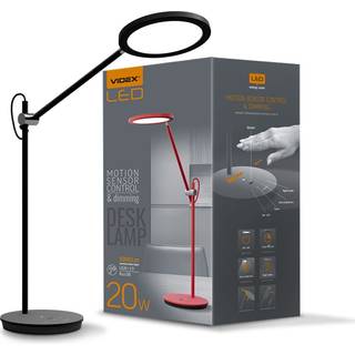 Tf15b bordlampe 20W - LED, dæmpbar, neutral hvid, sort, 230V, 1450lm, forbrug 20W - Dæmpbar : Dæmper indbygget, Kulør : Neutral