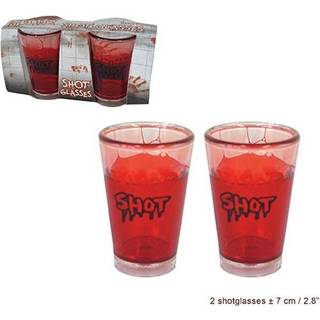 Blodige shotglas