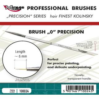MIRAGE BRUSH PRECISION KOLINSKY SIZE 0