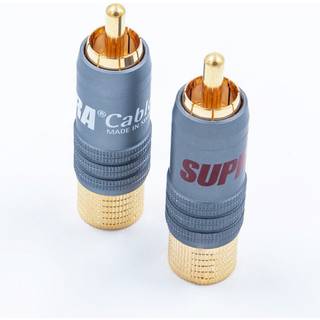 SUPRA RCA-8SL phono RCA stik | 1 par | PRIS-MATCH