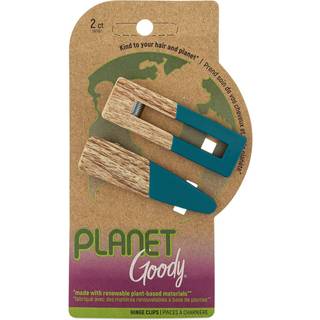 Planet Goody Hinge Hrspnder - 2 Count Blue - Glidesikkert greb for at style med lethed - Hrtilbehr til mnd Kvinder Drenge & piger - Til alle