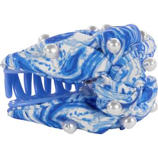 Lilly Pulitzer Farverigt hrklip Klo Twist Knot Clip til fint tykt krllet eller glat hr Medium hrklklip Sd hrklip til kvinder Marble Swirl