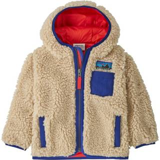 Patagonia Kid's Baby Retro-X Hoody Fritidsjakke Børn størrelse 2 Years farve beige