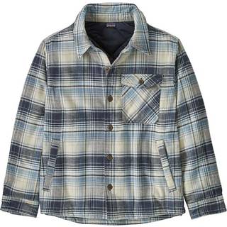Patagonia Kid's Lightweight Insulated Fjord Jacket Skjorte Børn størrelse XS farve grå