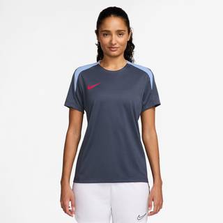 Kortærmet Nike Strike Dri-FIT-fodboldtrøje til kvinder - blå - XS (EU 32-34)
