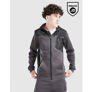 McKenzie Nitro Poly Full Zip Hoodie Junior, Charcoal - 8-10Y