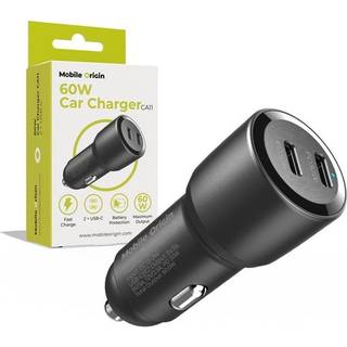 Mobile Origin Car Charger 60W 2 USB-C CA11