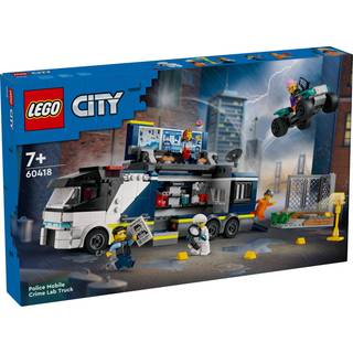 LEGO City 60418 Politiets mobile kriminallaboratorium