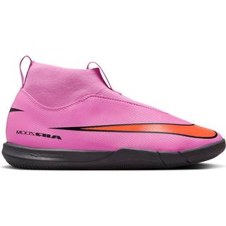 Nike Jr. Mercurial Superfly 10 Academy IC High-Top-fodboldsko til mindre/større børn - Pink - 32