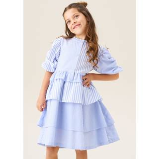 Angel & Rocket Angel & Rocket Frankie Mixed Stripe Tiered Dress - 110116cm