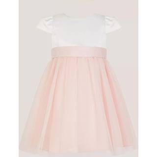 Monsoon Monsoon Pink Baby Satin Bridesmaid Dress - 7480cm