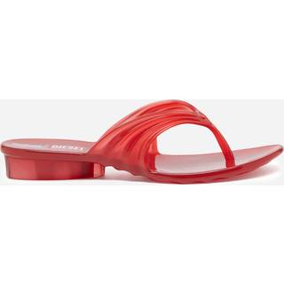 Diesel Melissa x Diesel Quantum Thong | Rød | Størrelse: 35/36 - TRANSPARENT RED - 35/36