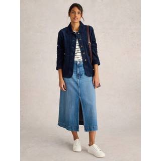 White Stuff White Stuff Blue Carrie Cord Jacket