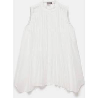 Mint Velvet Mint Velvet Transparent Top med Plisseringer