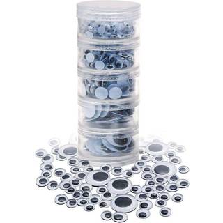 CKC3407US Decal Wiggle Eyes 560 AST