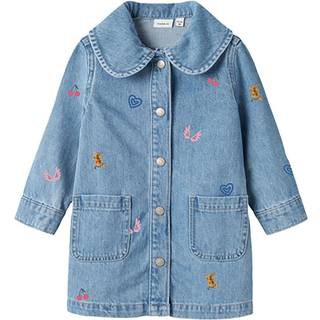Name It Name It Broderet Denimkjole - 8692cm