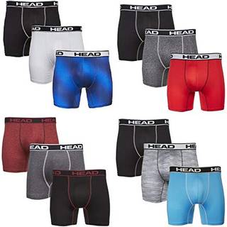 Hoved herres bokser -trusser -perform eller bomuldsstr?kning 12 -pack tagl?st medium