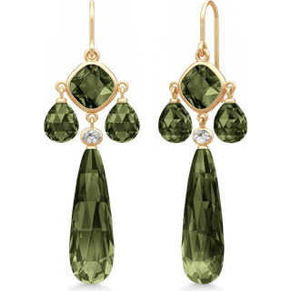 Ofelia Chandeliers Olive Green
