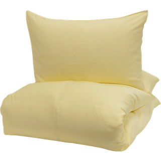 Turiform Enjoy bambus sengetøj 140x200/60x63 cm gul