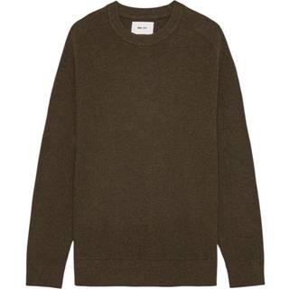 NN07 Kevin Cotton Knitted Sweater Demitasse Brown