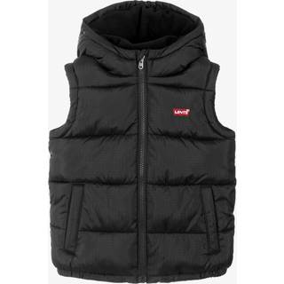 Levi's Levi's Black Batwing Logo Puffer Gilet