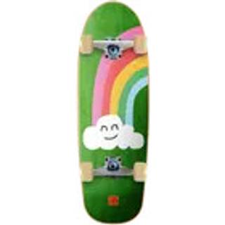 Tricks Soft Top Rainbow Komplet Skateboard (Grøn)