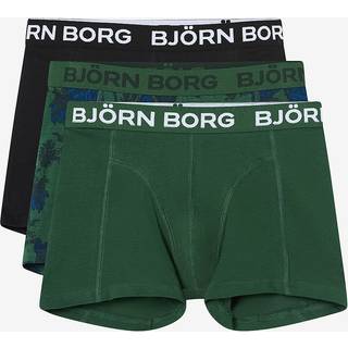 Björn Borg Cotton Stretch Boxers 3-pack Sort, 134-140