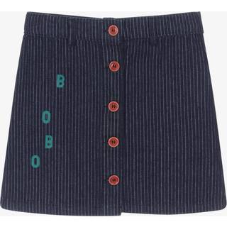 Bobo Choses Bobo Denim Nederdel Navy Blue  Navy Blue 6-7 Years  Blå  6-7 år  kvinde