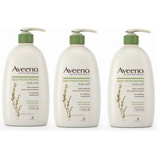 Aveeno Daily Moisturizing Body Wash PQVGuz 33 oz (3 Pack)