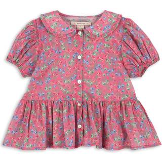 Konges Sløjd Konges Sløjd Pacey Floral Print Short Sleeve Blouse